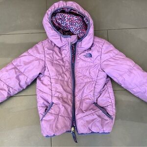 Reversible North Face 5T Hooded Jacket